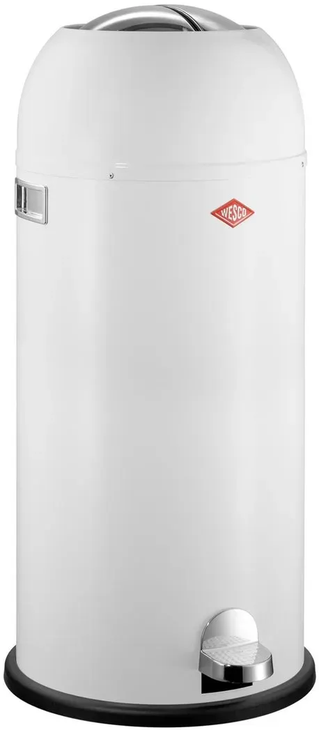 Wesco Kickmaster Maxi 40 L mit Dämpfer Weiß 180731-01