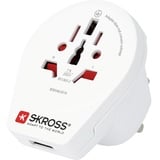 Skross 1500267 Reiseadapter Country Adapter World to UK USB