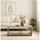 Hti-Living Couchtisch Beige Spanplatte 110 x 35 x 39 cm