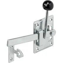 Vormann Gartentorfalle Typ 1 H100xB80xS2mm blau verz.re./li.verwendbar m.Klinkhaken