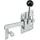 Vormann Gartentorfalle Typ 1 H100xB80xS2mm blau verz.re./li.verwendbar m.Klinkhaken