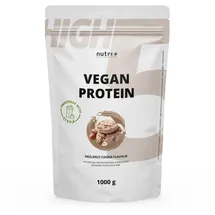 Nutri + nutri+ High 5 Vegan Protein Pulver ohne Soja 1kg - mit Stevia 1000 g