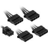 Kolink Regulator, modulares Kabel, 4x 4-Pin-Molex (0.99 m), Stromkabel
