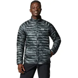 Mountain Hardwear Ghost Whisperer Snap Jacket black paintstrokes print (090) S