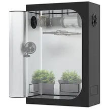 The Hookah Growzelt Deluxe 120 x 60 x 180 cm Schwarz