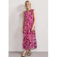 STREET ONE Maxikleid mit Print Rosa 34