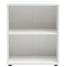 MÖBELPARTNER Tiger Aktenregal 77 x 65 x 34 cm Weiß