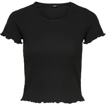Only ONLEMMA S/S Short TOP NOOS JRS Schwarz M