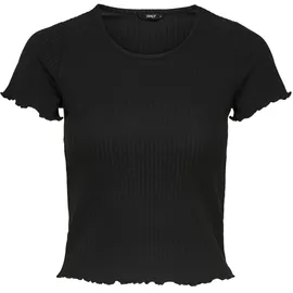Only ONLEMMA S/S Short TOP NOOS JRS Schwarz M
