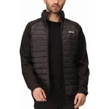 IV Hybrid Lightweight Softshell Jacket Coat Gefütterte Black L