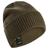 CAMEL ACTIVE Beanie aus reiner Lammwolle in Dunkelbraun, 1