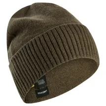 CAMEL ACTIVE Beanie aus reiner Lammwolle in Dunkelbraun, 1