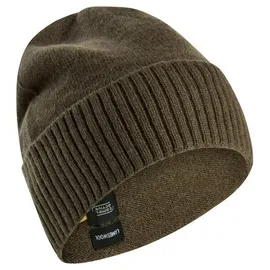 CAMEL ACTIVE Beanie aus reiner Lammwolle in Dunkelbraun, 1