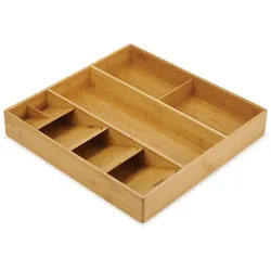 Joseph Joseph - DrawerStore Bamboo Besteck Organizer, groß
