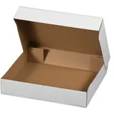 SMARTBOX PRO Stülp Klappschachtel Klein 400 x 300 x 73 weiß, 1.20E