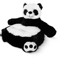 MKS Panda Plüschstuhl, Kindercouch weiche Plüschpanda Kindersofa Kleinkind Baby Armlehne Stuhl Lounge für Jungen und Mädchen Kindersofa Stuhl, Kleinkind Begleiter zum Lesen, Entspannen und Kuscheln