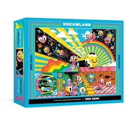 Dreamland: A 500-Piece Jigsaw Puzzle & Stickers: Jigsaw Puzzles for Adults