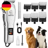 KAEFUYS Hundeschermaschine IPX7 Wasserdichtes Schermaschine Hund Katze Professio