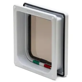 Cat Mate Manuelle Katzenklappe mit 4-Wege-Verriegelung - 235 weiß