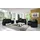 PLACES OF STYLE Sessel Luna Naturleder 110 x 80 x 88 cm schwarz in einzigartiger Optik