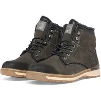 Mustang Herren Gefütterte Schnürboots dunkelgrau - 49