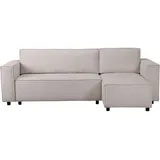 habitat garten Eckcouch Cord 3-Sitzer Beige