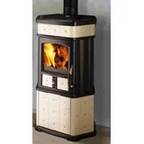 Kaminofen Wamsler KF 188 Mona schwarz / Keramik weiß 5,8kW