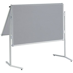 MAUL Moderationstafel »MAULpro« Textil klappbar inkl. Zubehör-Set GRATIS grau, 195 cm