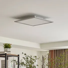 LINDBY LED Deckenleuchte LED Panel Livel Modern, in Alu aus Aluminium für Küche, Von Lindby