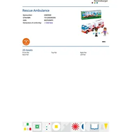 BRIO 63603500 - Rettungswagen