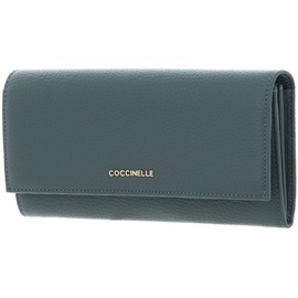 Coccinelle Metallic Soft Wallet E2MW511001 kale green