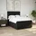 vidaXL Boxspringbett 140 x 200 cm Schwarz