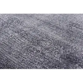 Tom Tailor Shine uni Handwebteppich 160 x 230 cm Grau