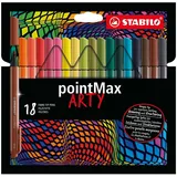 Stabilo pointMax ARTY Filzstifte farbsortiert, 18 St.