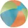 Happy People Wasserball Jumbo Regenbogen, Ø85cm