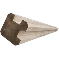 Beckers Betonzaun Zaunpfosten 11,5 x 246 cm Betongrau