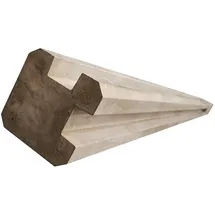 Beckers Betonzaun Zaunpfosten 11,5 x 246 cm Betongrau