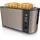 Arendo Langschlitz-Toaster Bronze