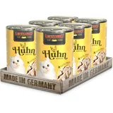 LEONARDO Huhn mit extra Filet Katzenfutter 6x400g