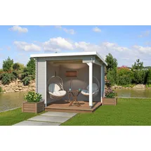 Lasita Maja Buffalo 275 2,75 x 2,75 m Grau