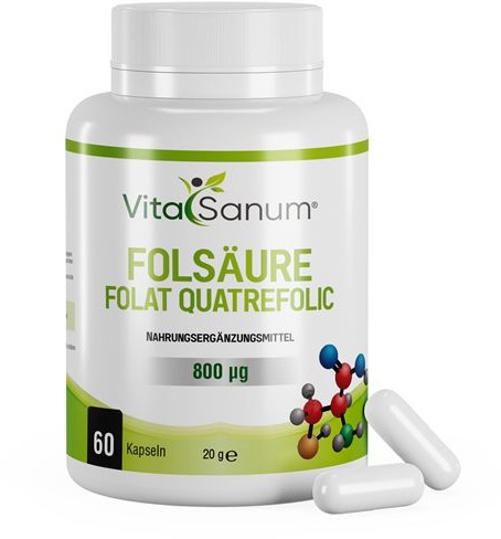 VitaSanum® Folsäure Kapseln 60 St Frauen