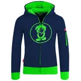 Trollkids Sortland Jacke - Navy / Green - 104 cm