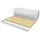 Fdm Matratzentopper Latex-Kaltschaum 180 x 200 cm Weiß