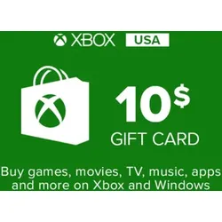 Geschenkkarte Xbox Live 10$