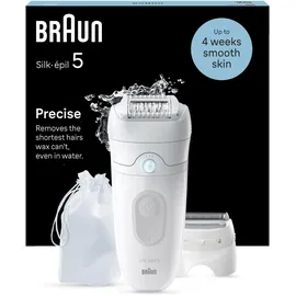 Braun Silk-épil 5 5-041 Weiß/Grau