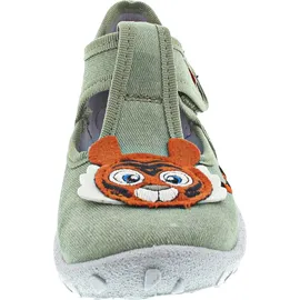 superfit Hüttenschuhe Spotty Hellgrün 26