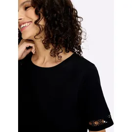 Heine Shirt in schwarz | Gr.: 36