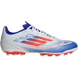 Adidas F50 League Football Boots Artificial Ground Fußballschuhe, Cloud White/solar red/Lucid Blue, 45 1/3 EU