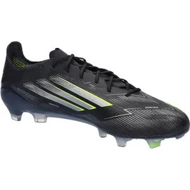 adidas F50 Elite FG Core Black/Iron Metallic/Lucid Lemon 44