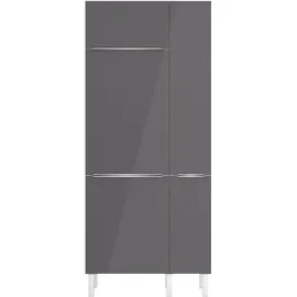 OPTIFIT Küchenzeile Lilly2 90 cm schwarz